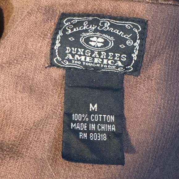 Lucky Brand Brown Button-Up Shirt - Picture 3 of 3